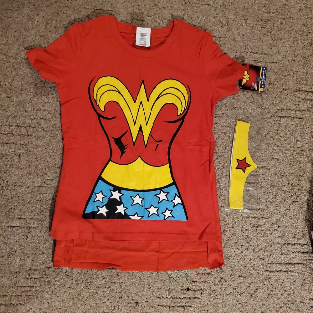 New Justice League Wonder Woman Costume Cosplay T-Shirt